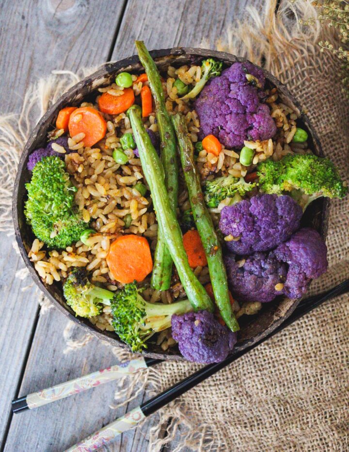 Easy Vegan Fried Rice