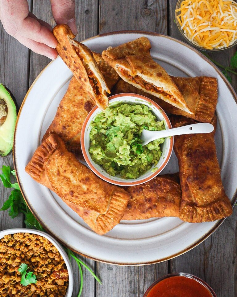 Vegan Puerto Rican Tacos