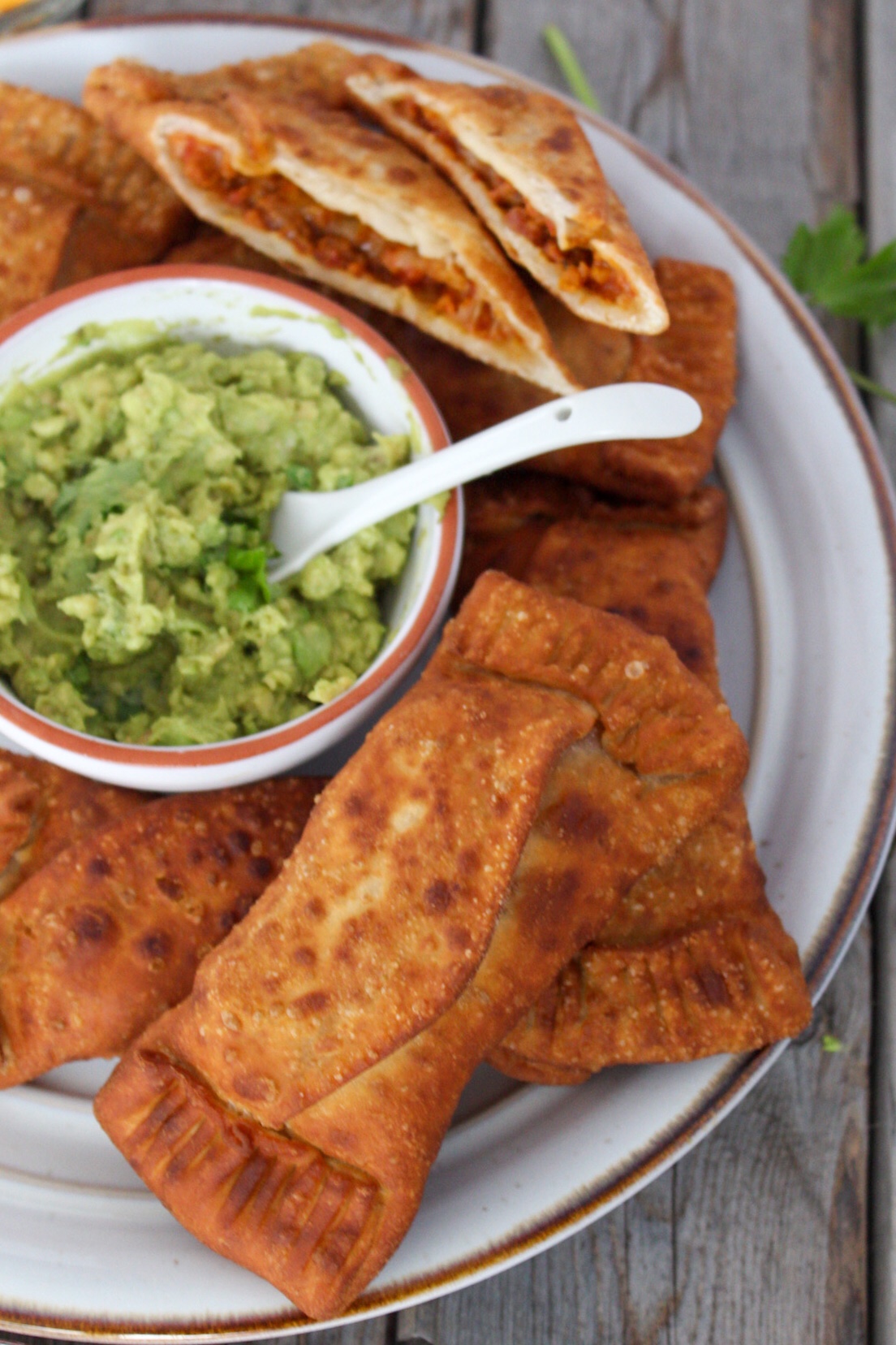 Vegan Puerto Rican Tacos
