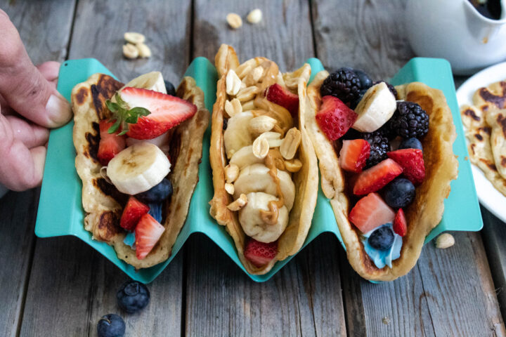 Vegan Pancake Tacos