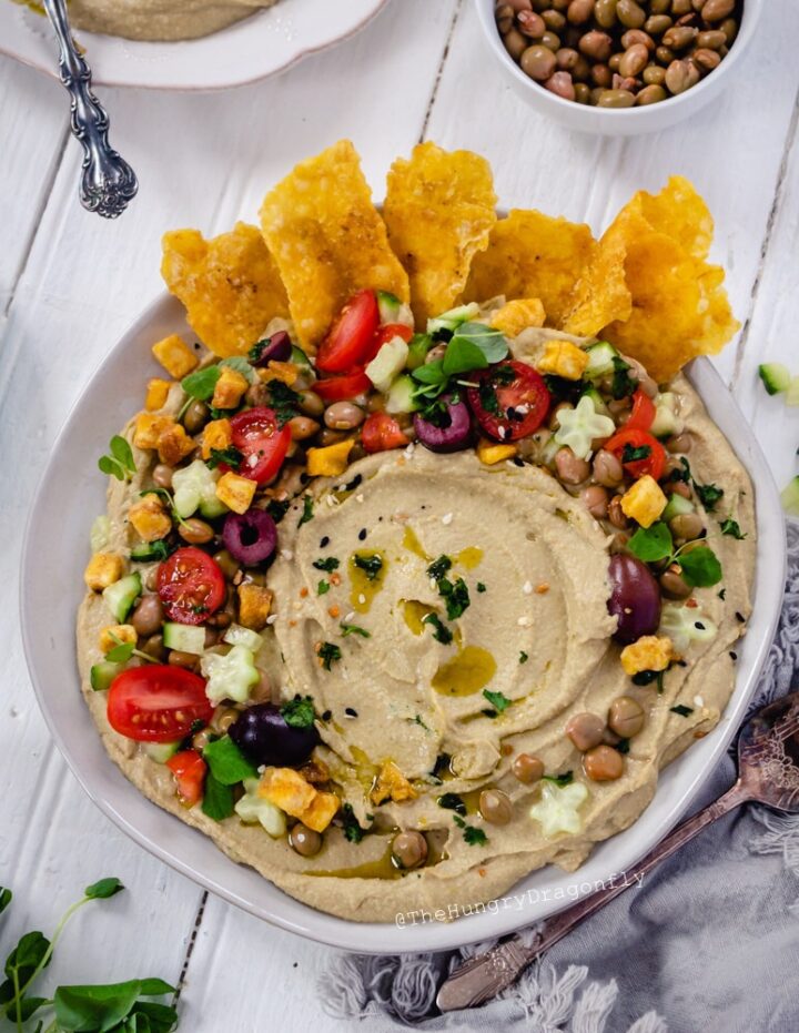 Hummus de Gandules – Pigeon Peas Hummus