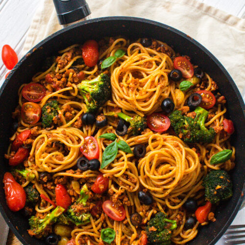Vegan Bruschetta PAsta