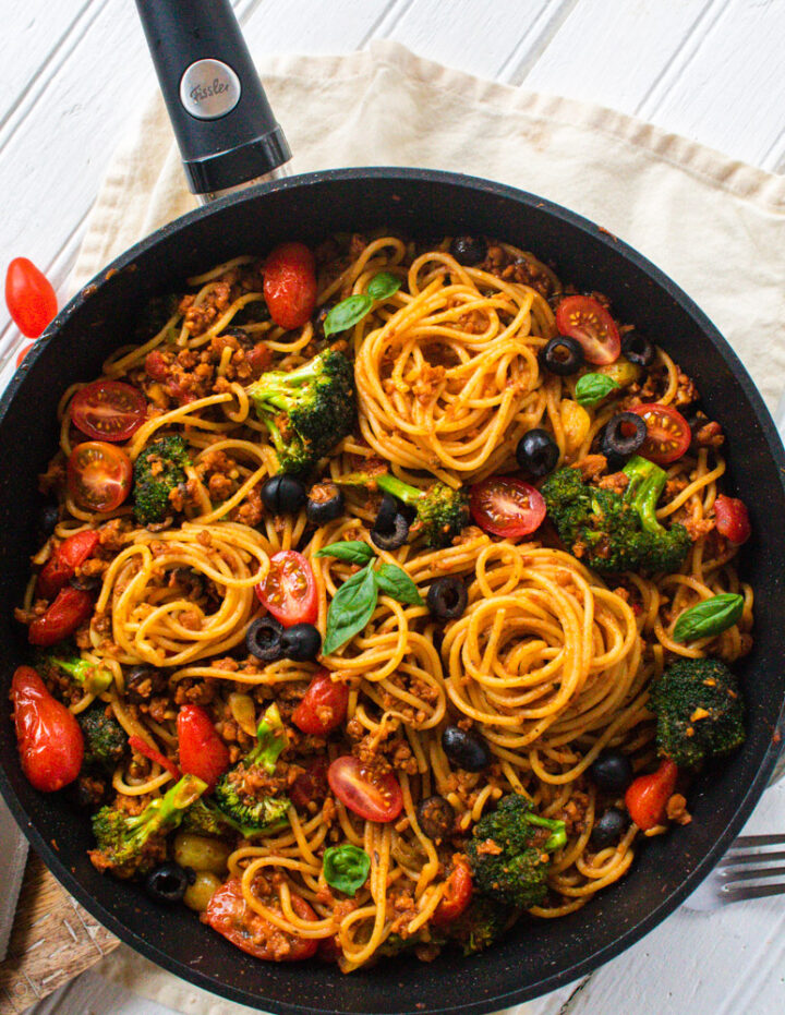 Vegan Bruschetta PAsta