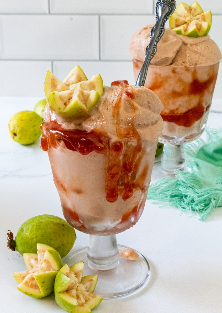 Guava Coconut Ice Cream – Vegan