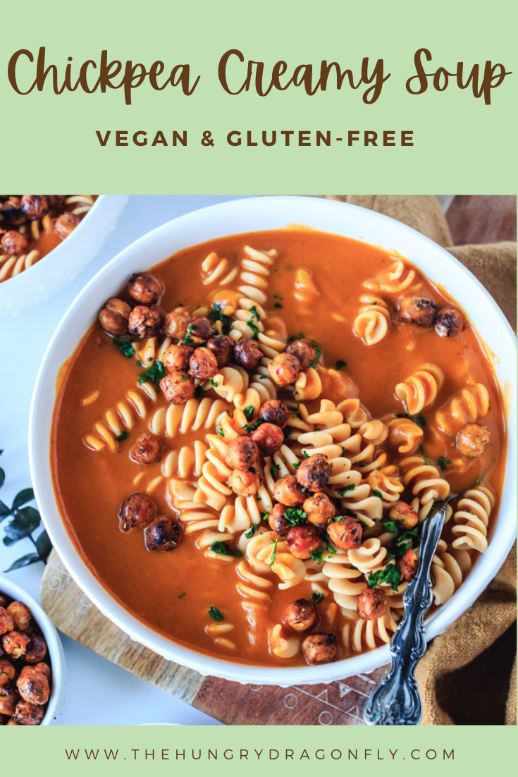 Chickpea Creamy Vegan Soup