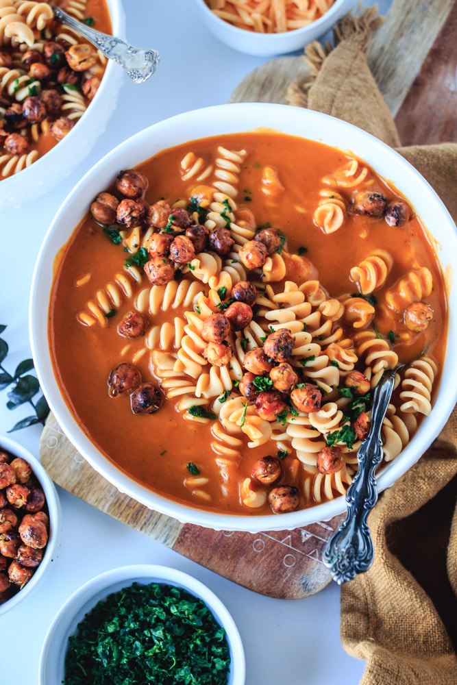Chickpea Creamy Vegan Soup