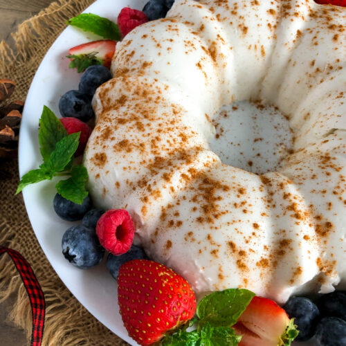 Tembleque - Puerto Rican Coconut Pudding