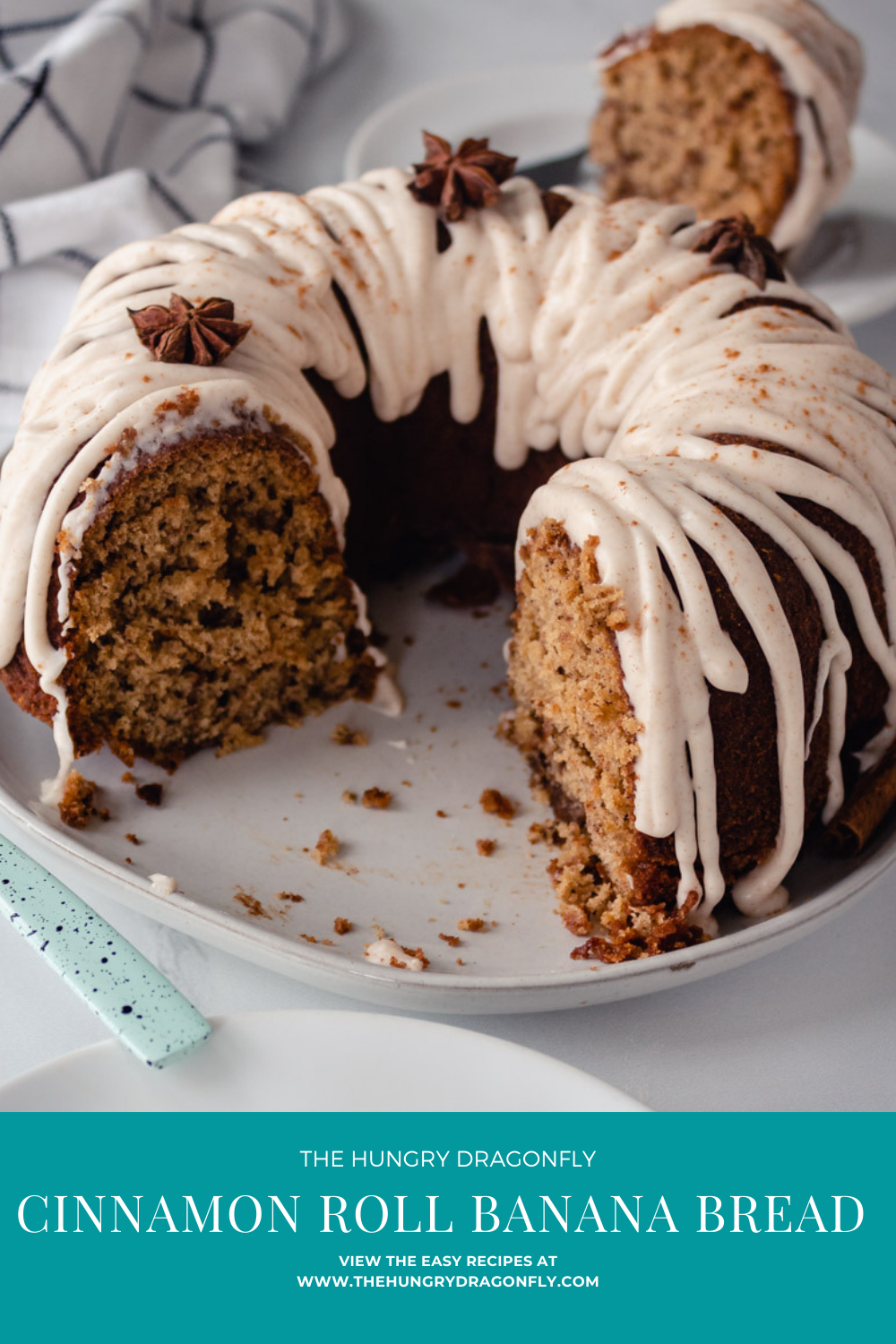 Cinnamon Roll Banana Bread