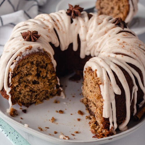 Cinnamon Roll Banana Bread