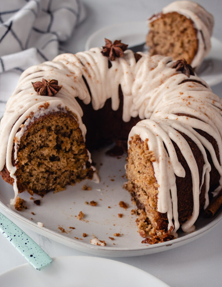 Cinnamon Roll Banana Bread