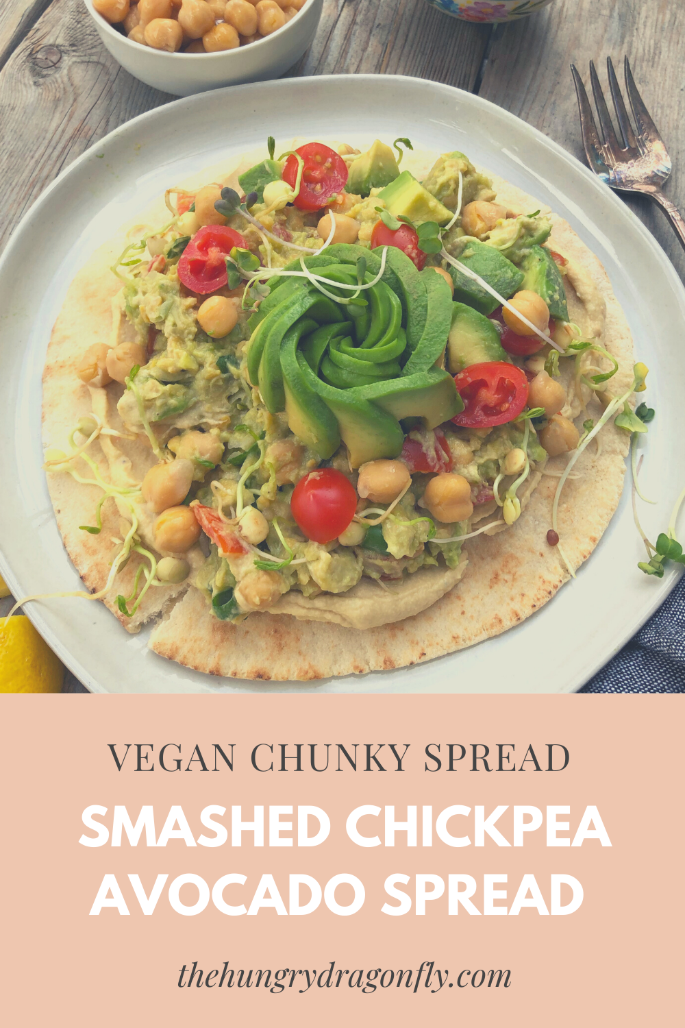 smashed chickpea