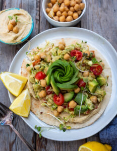 Smashed Chickpea Avocado Spread