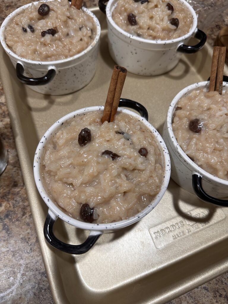 vegan arroz con dulce