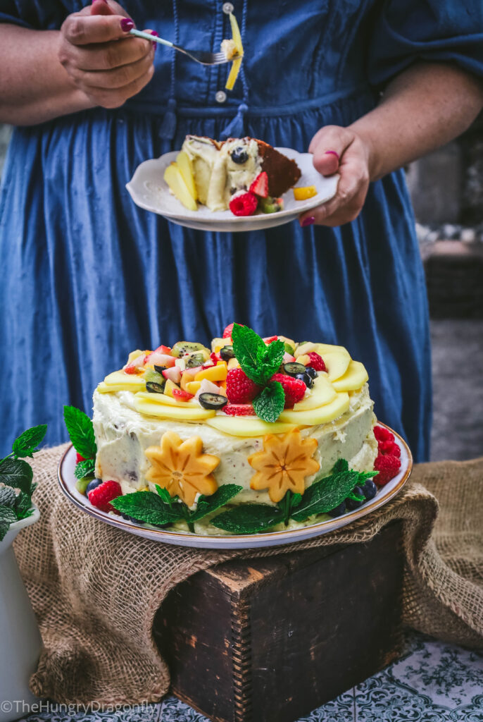 Mango Tres Leches Cake