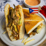 vegan tripleta sandwich - puerto rican recipe