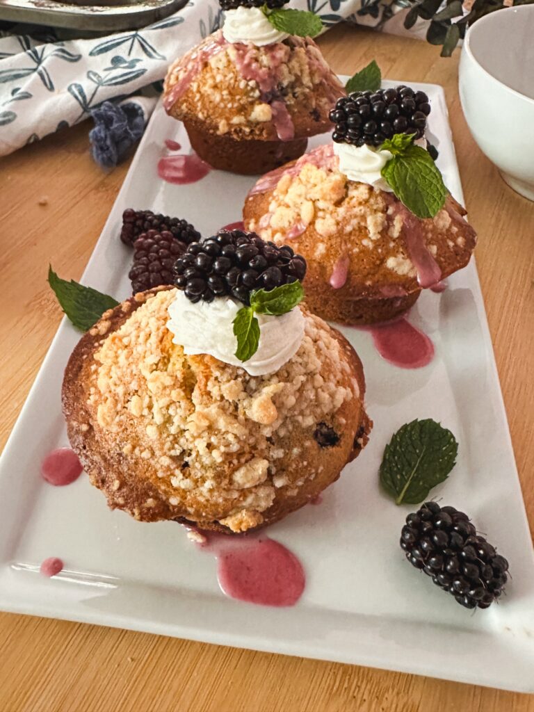 Marionberry muffin recipe