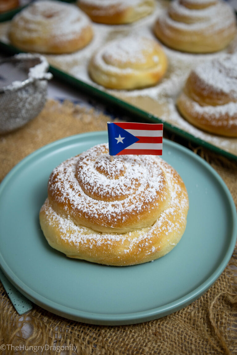 Puerto Rican Pan de Mallorca - Ensaimadas