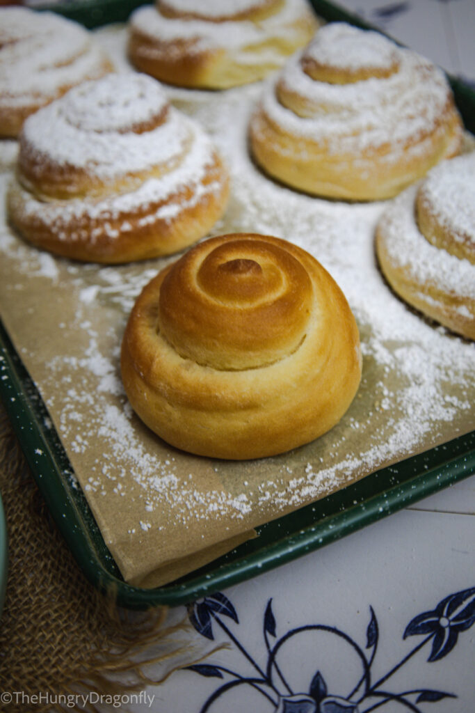 Puerto Rican Pan de Mallorca - Ensaimadas
