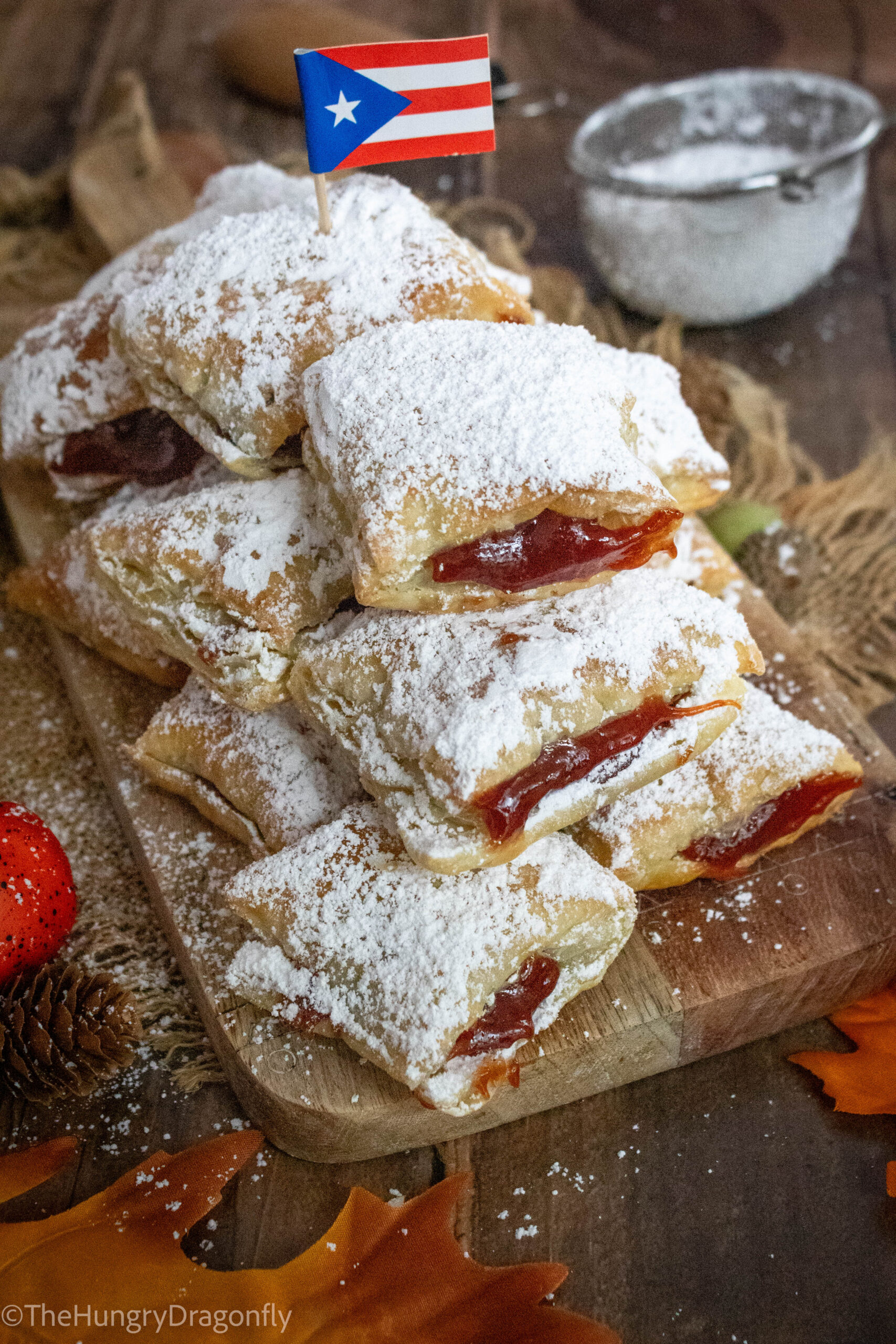 Puerto Rican Pastelillos de Guayaba - Guava Turnovers