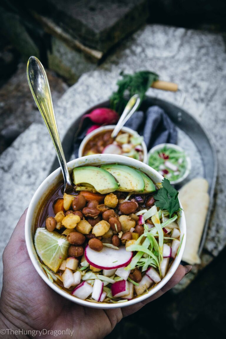 vegan pozole rojo recipe